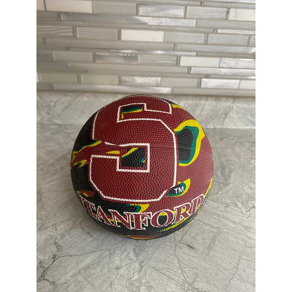 Stanford University Cardinal Mini College Basketball - 7in - Picture 1 of 5